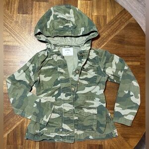Old Navy Kids Camouflage Jean Jacket